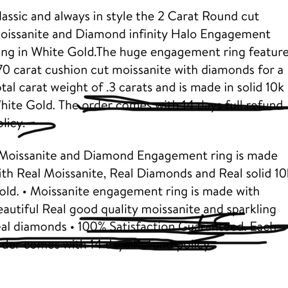 Engagement ring - Picture 3 of 3